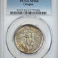 1937-D Oregon Trail Classic Commemorative Half Dollar 50C PCGS MS66