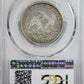 1862-S Liberty Seated Half Dollar 50C PCGS XF45