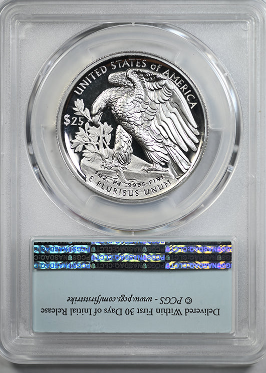 2018-W Proof American Palladium Eagle $25 PCGS PR70DCAM Deep Cameo