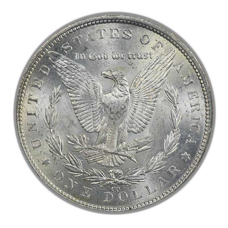 1882-CC Morgan Dollar $1 NGC MS64 CAC