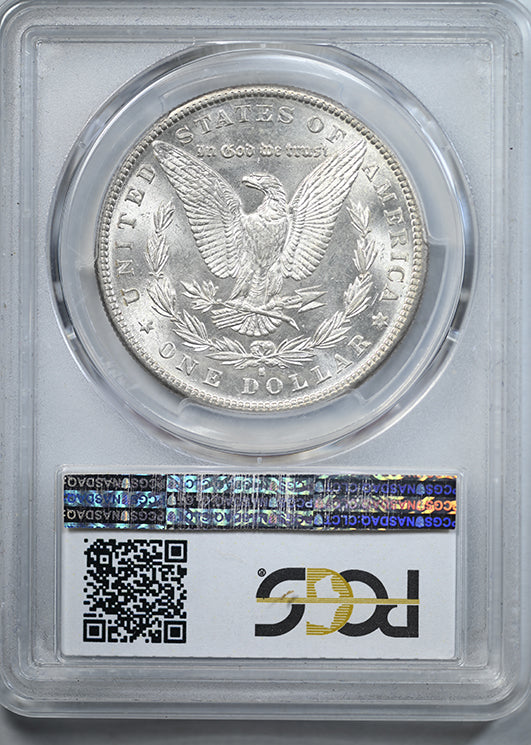 1882-S Morgan Dollar $1 PGCS AU58+ CAC