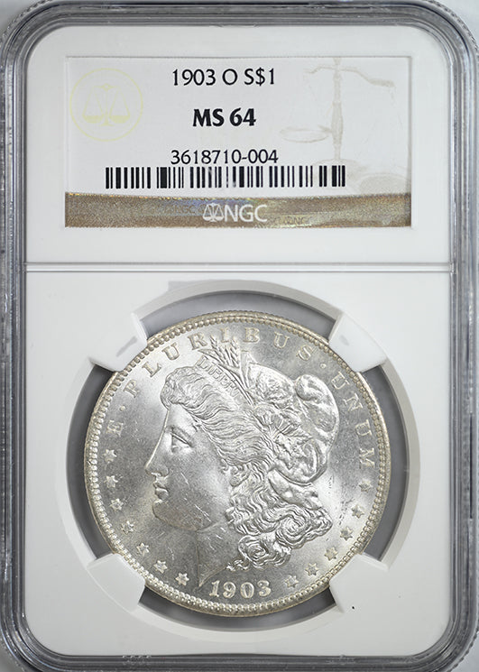 1903-O Morgan Dollar $1 NGC MS64