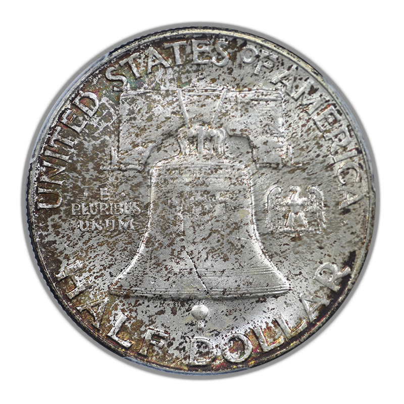 1949-D Franklin Half Dollar 50C PCGS MS65FBL - Full Bell Lines
