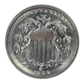1883 Shield Nickel 5C NGC MS66