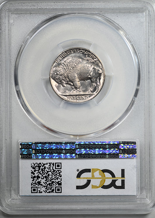 1938-D/D Buffalo Nickel 5C PCGS MS66 CAC