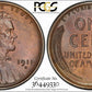 1911-S Lincoln Wheat Cent 1C PCGS MS65BN CAC