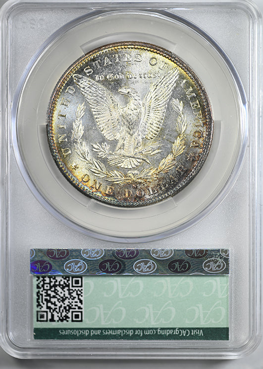 1880-S Morgan Dollar $1 CAC MS65 - TONED!