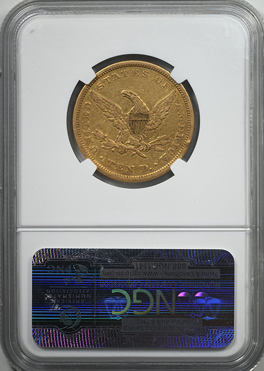 1840 Liberty Head Gold Eagle $10 NGC XF40 CAC