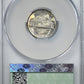 1945-P Silver Jefferson War Nickel 5C CAC MS66+ - TONED!
