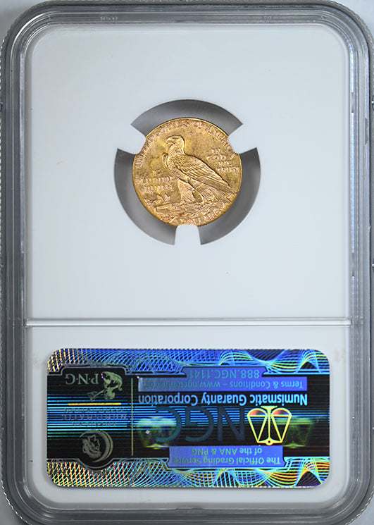 1928 Indian Head Gold Quarter Eagle $2.50 NGC MS64 CAC
