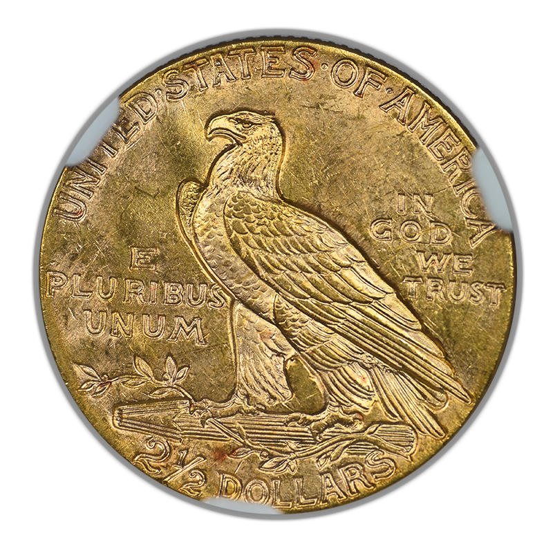 1928 Indian Head Gold Quarter Eagle $2.50 NGC MS64 CAC
