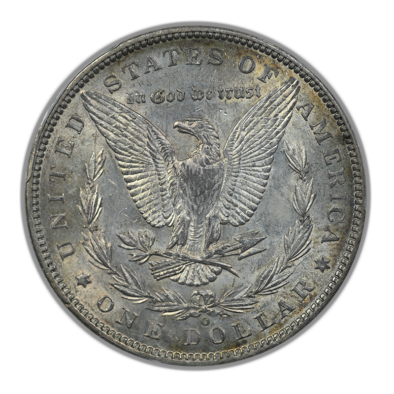 1888-O Morgan Dollar $1 PCGS AU58 - TOP 100 VAM 4 Hot Lips
