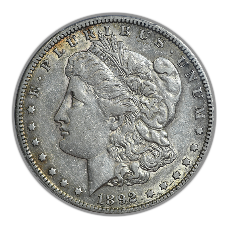 1892-S Morgan Dollar $1 PCGS XF45
