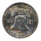 1957 Franklin Half Dollar 50C PCGS MS65 CAC - TONED!