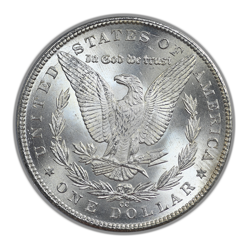 1884-CC Morgan Dollar $1 PCGS MS65