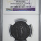 1787 Horned Eagle Massachusetts Colonial Copper Cent 1C NGC VF Details