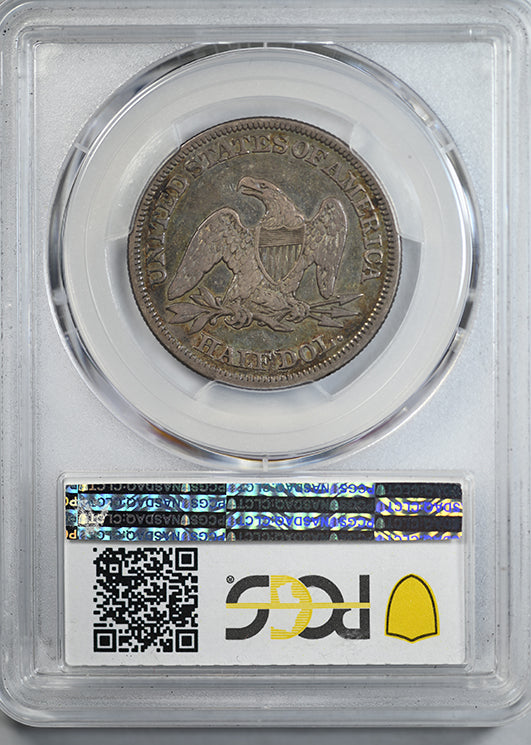 1859 Liberty Seated Half Dollar 50C PCGS VF35