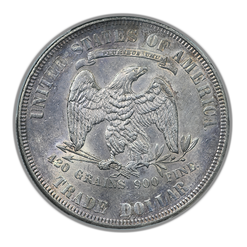 1877 Trade Dollar T$1 PCGS AU58