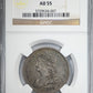 1838 Capped Bust Half Dollar 50C NGC AU55