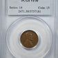 1914-D Lincoln Wheat Cent 1C PCGS VF30
