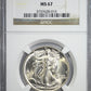 1944 Walking Liberty Half Dollar 50C NGC MS67