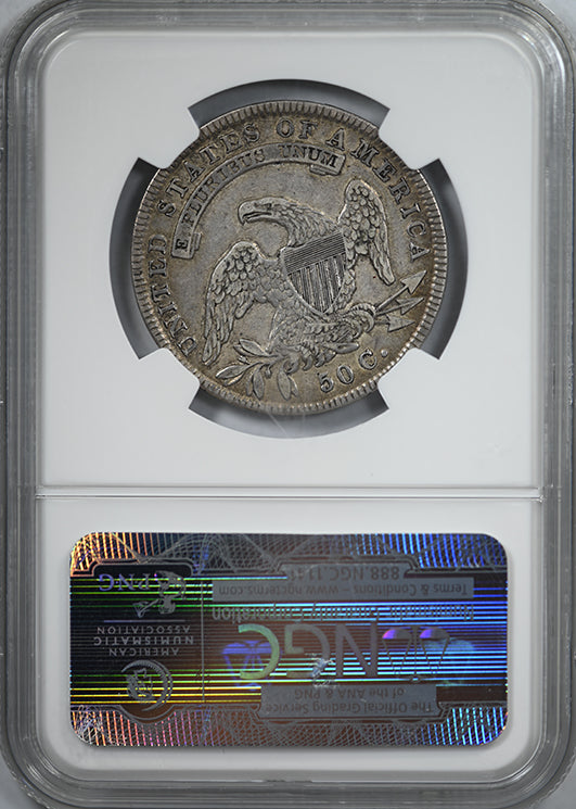 1835 Capped Bust Half Dollar 50C NGC VF35