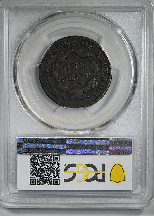 1822 Coronet Head Large Cent 1C PCGS VG08