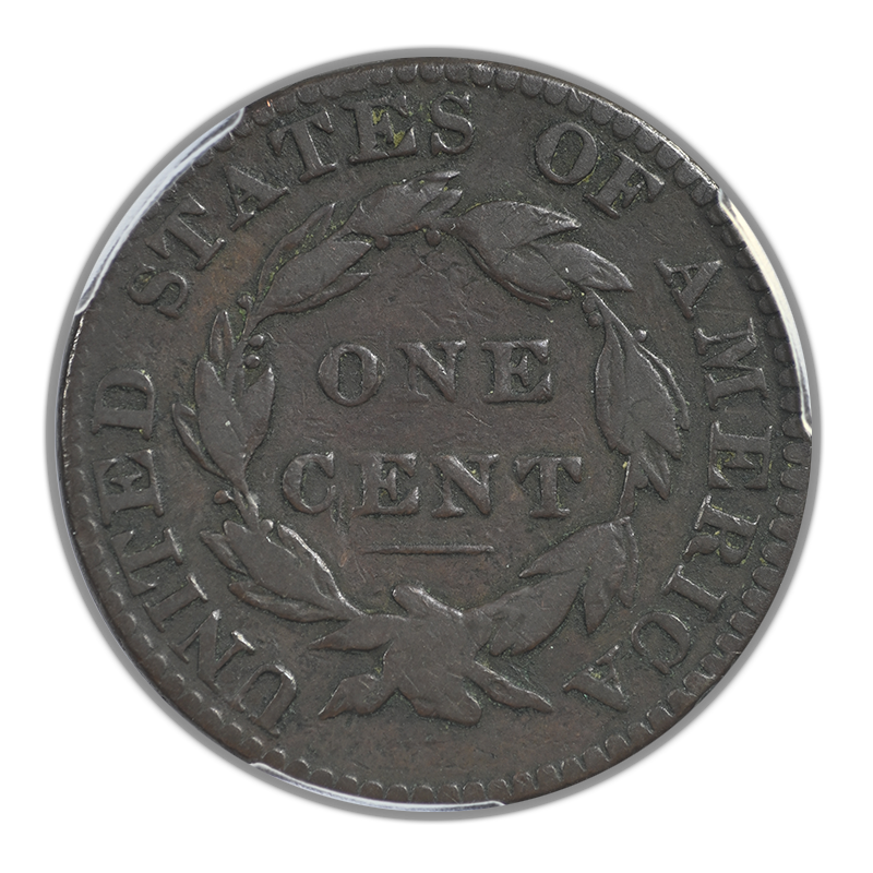 1822 Coronet Head Large Cent 1C PCGS VG08