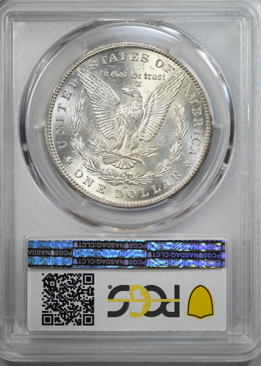 1887-S Morgan Dollar $1 PCGS MS62