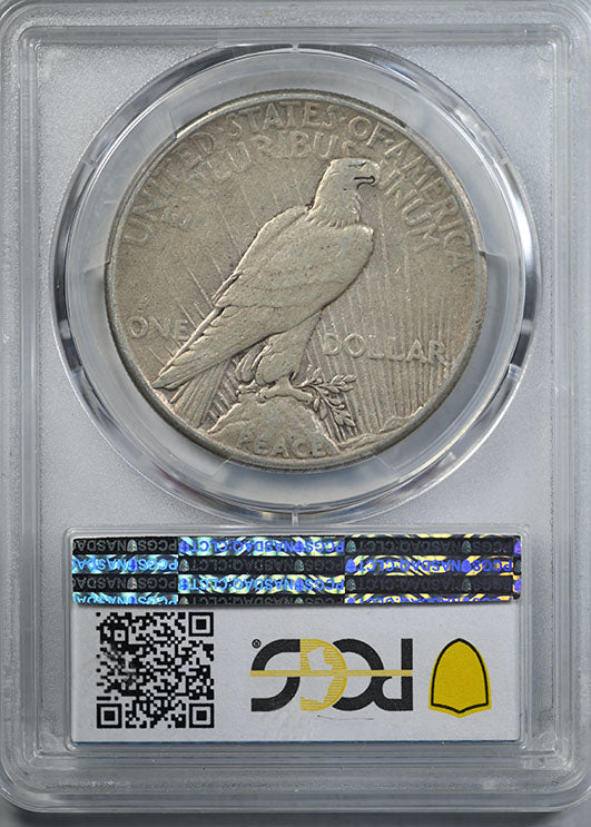 1928 Peace Dollar $1 PCGS VF30 Reverse Slab