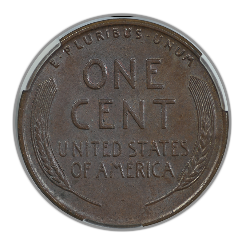 1955 Double Die Obverse Lincoln Wheat Cent 1C CAC MS64BN - Mint Error DDO Reverse