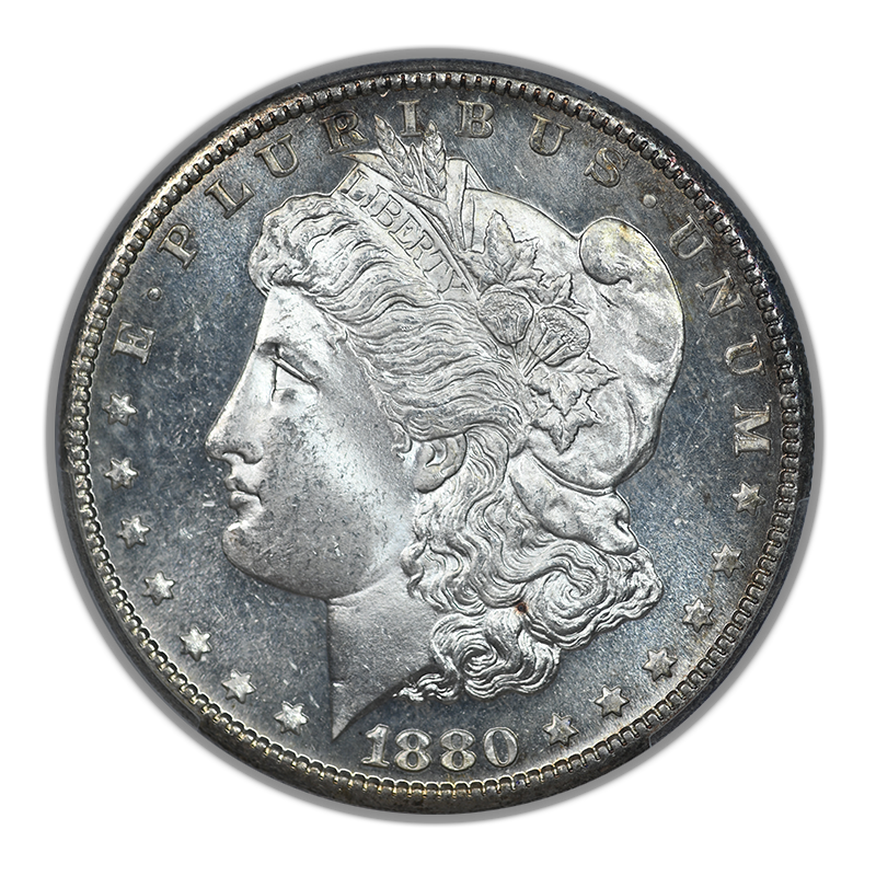 1880-S Morgan Dollar $1 PCGS MS64 CAC