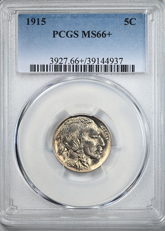 1915 Buffalo Nickel 5C PCGS MS66+