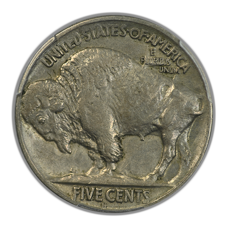 1913-S Type 2 Buffalo Nickel 5C PCGS AU58