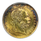 1915 Austria Gold Ducat PCGS MS65 Restrike - TONED!