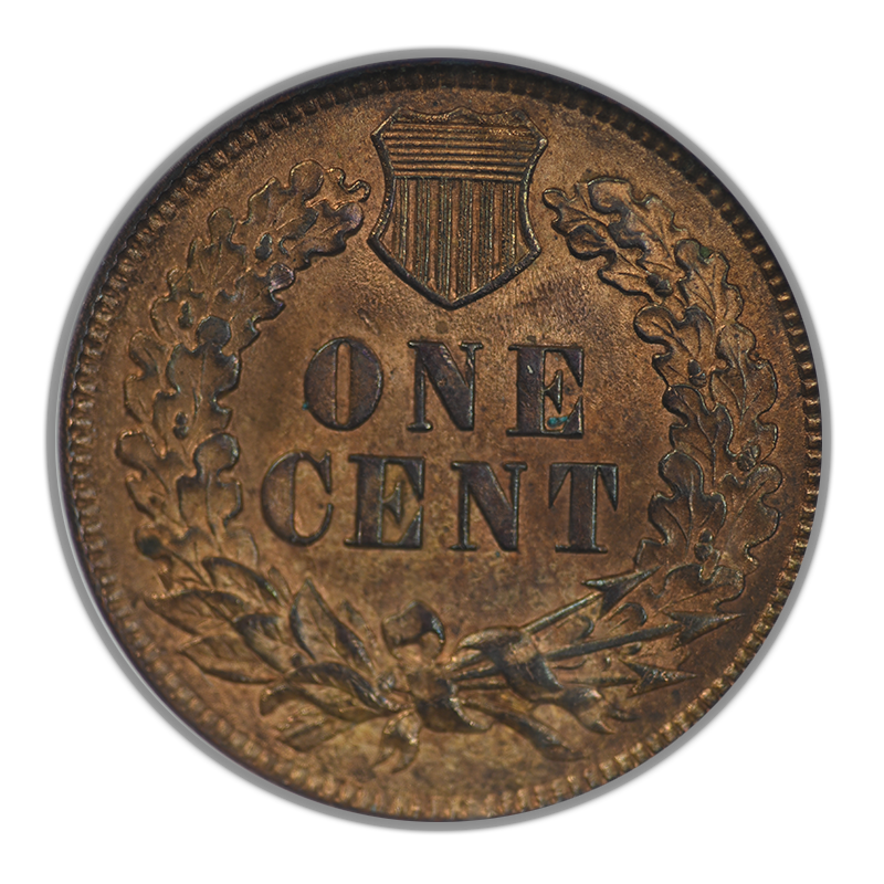 1891 Indian Head Cent 1C NGC MS63RB