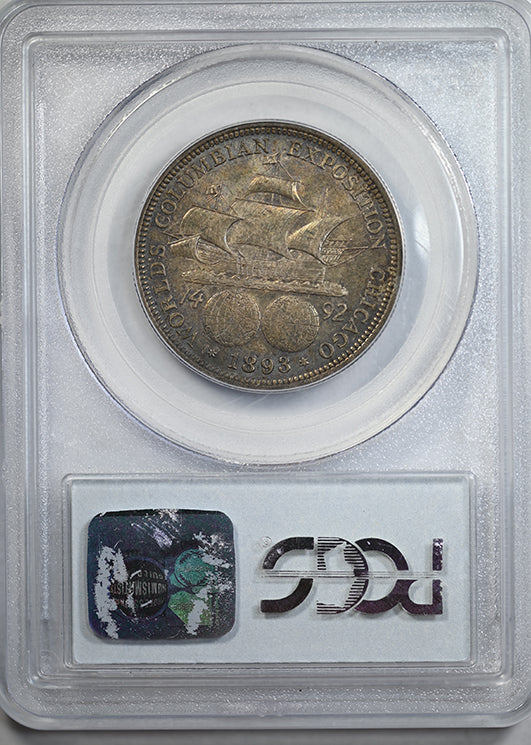 1893 Columbian Exposition Classic Commemorative Half Dollar 50C PCGS MS63 - TONED!