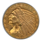 1909-D Indian Head Gold Half Eagle $5 PCGS MS64 CAC