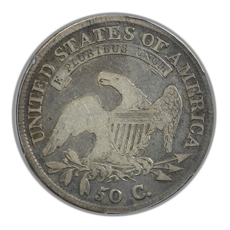 1810 Capped Bust Half Dollar 50C PCGS VG10