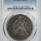 1850-O Liberty Seated Dollar $1 PCGS VF25
