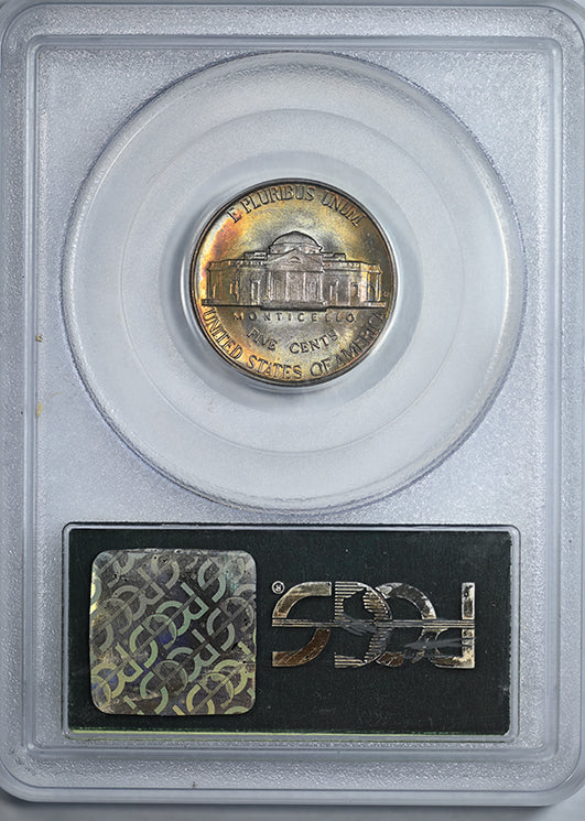 1942-D Jefferson Nickel 5C PCGS MS66 OGH - TONED!