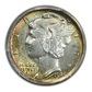 1920 Mercury Dime 10C PCGS MS63FB - Full Bands - TONED!