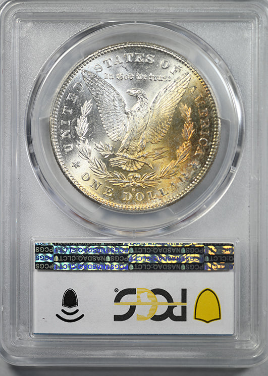 1878-S Morgan Dollar $1 PCGS MS64+ CAC - REVERSE TONED!