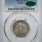 1917-S Type 1 Standing Liberty Quarter 25C PCGS F15 CAC