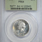 1938 Proof Washington Quarter 25C PCGS PR64 OGH
