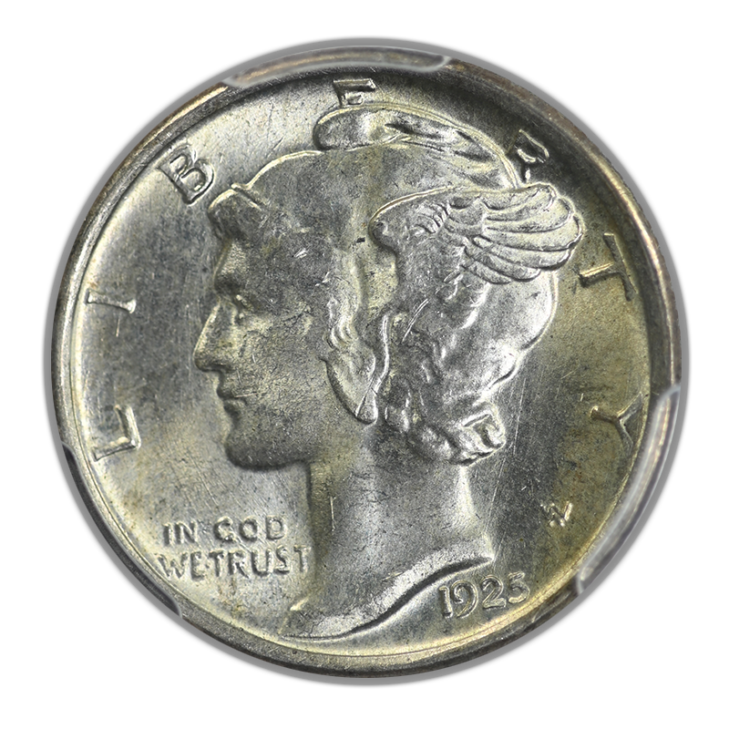 1925 Mercury Dime 10C PCGS MS64 Obverse