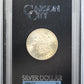1880-CC GSA Morgan Dollar $1 PCGS MS63 - REVERSE TONING! Obverse Slab