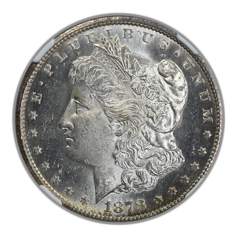 1878-CC Morgan Dollar $1 NGC MS62PL - Prooflike