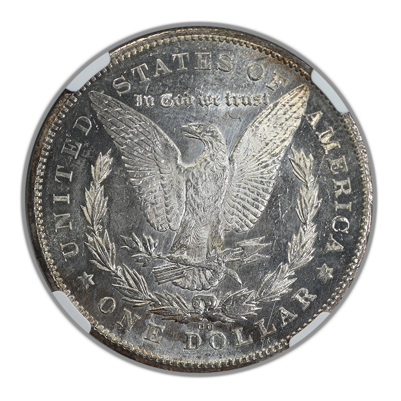 1878-CC Morgan Dollar $1 NGC MS62PL - Prooflike