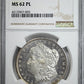 1878-CC Morgan Dollar $1 NGC MS62PL - Prooflike